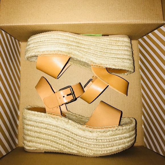 Soludos Minorca High Platform Leather Sandal - Picture 4 of 8